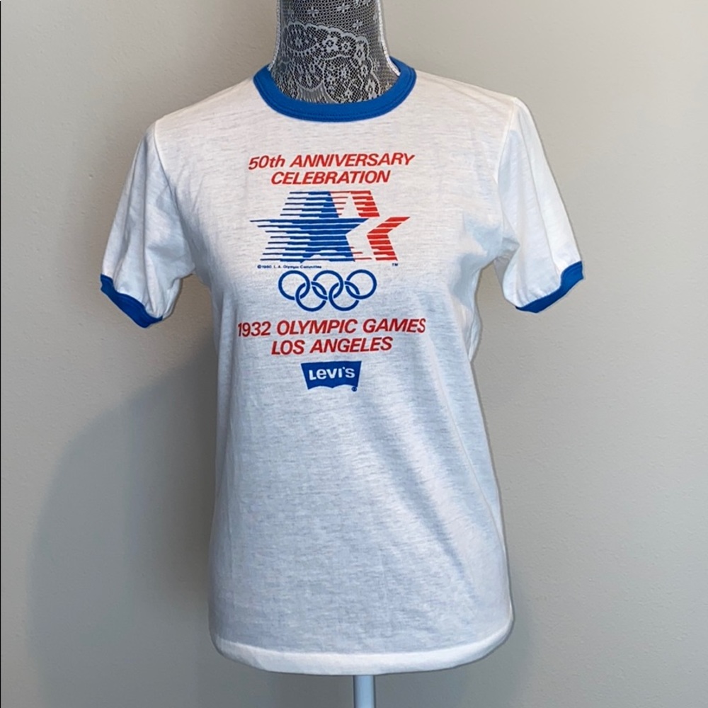 Vintage 80’s  Levi’s Olympic T-shirt